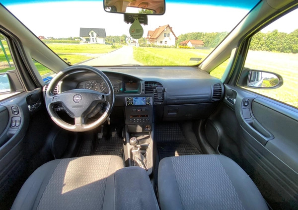 Opel Zafira cena 5900 przebieg: 347000, rok produkcji 2004 z Puszczykowo małe 92